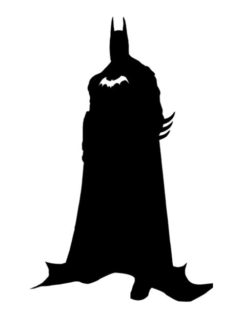 Batman Silhouette Est Une Silhouette De Batman