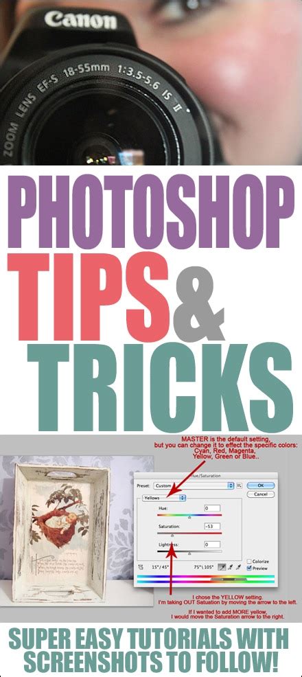 Photoshop Tips And Tricks Adjusting Your Blog Photos To Perfection