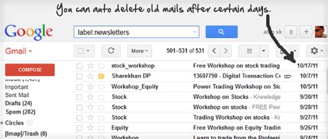 How To Auto Delete Old Emails In Any Gmail Label