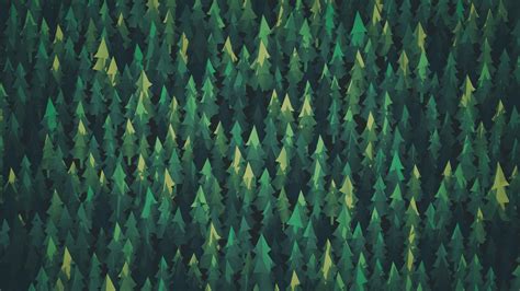 Wallpaper Trees Forest Digital Art Nature Reflection Branch