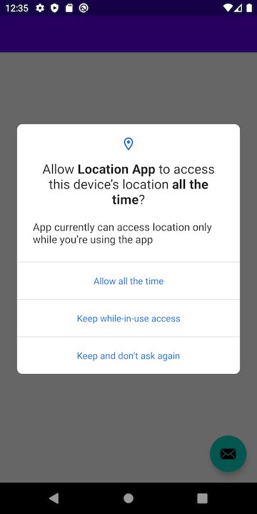 Solved How To Request Location Permission At Runtime To Answer