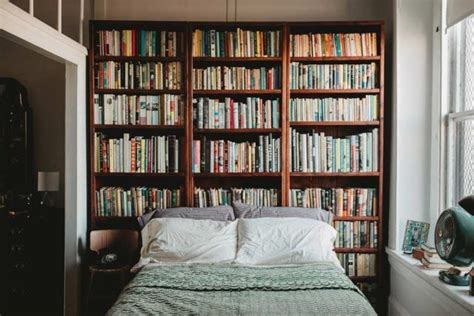 23 Bookish Bedrooms You Need To See Bookshelves In Bedroom