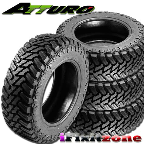 4 Atturo Trail Blade Mt 37x1350r20 127q Load E Mud Tires Lt 37x13