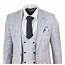 Mens Light Grey Summer Wedding Suit  Happy Gentleman