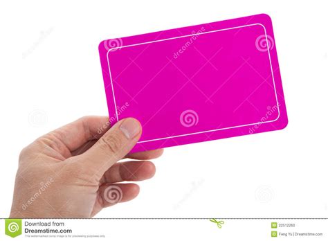Pink Blank Card Stock Photo Image Of Background Blank 22512260