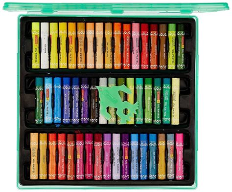 Camel Oil Pastel Set Of 50 Shades Multi Colour Artist Draw