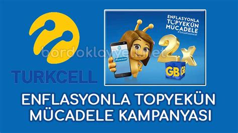 x GB Turkcell Enflasyonla Mücadele Kampanyası Bordo Klavyeli