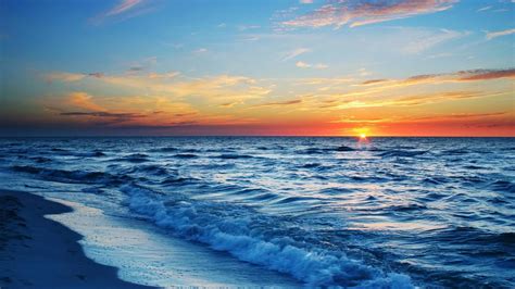 Ocean Sunset Wallpapers Top Free Ocean Sunset Backgrounds