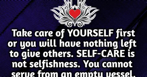 Truth Follower Take Care Of Yourself First