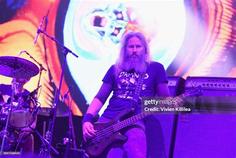 brann dailor and troy sanders of mastodon perform onstage during news photo getty images