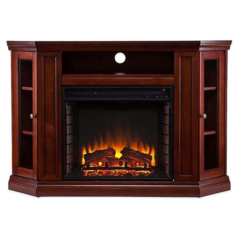 Southern Enterprise Claremont Corner Convertible Electric Fireplace