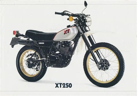 Yamaha Xt 250 Specs 1980 1981 1982 1983 Autoevolution