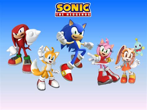 Sonic And His Friends By 9029561 On Deviantart