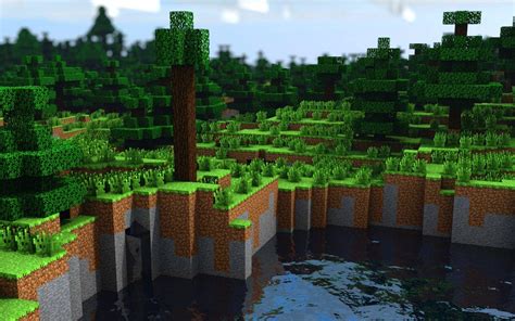 Minecraft World Backgrounds Wallpaper Cave