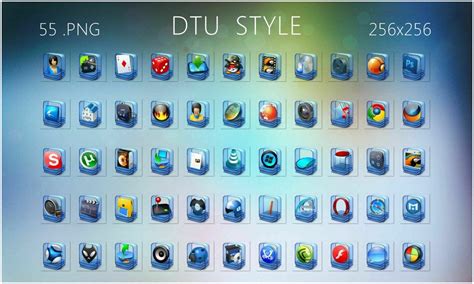 Dtu Icon Pack Skin Pack Theme For Windows 10