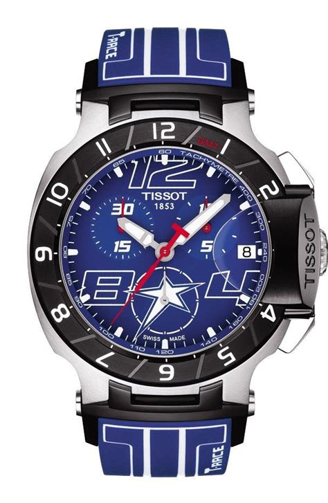 tissot t race nicky hayden limited edition 2014 men s quartz chrono blue dial watch with blue