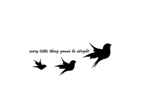 This little spot is so nice. Tattoo, bob marley, three little birds | tats | Pinterest ...