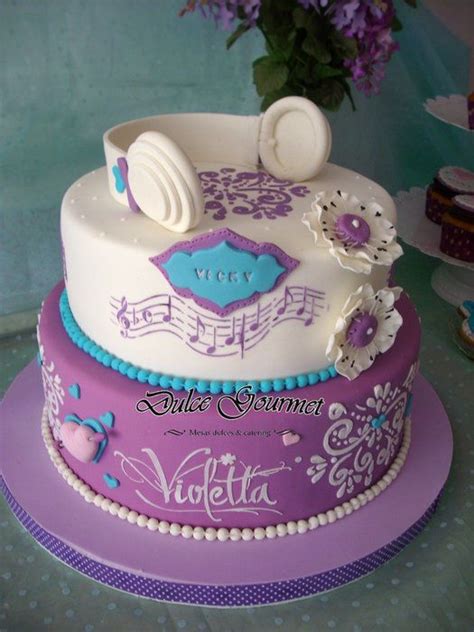 Violetta Cake Music Cakes Cake Girl Cakes