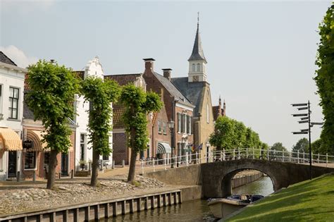 Sloten één Van De Mooiste Dorpjes Van Friesland