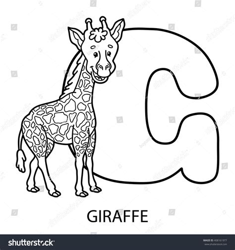 Animal Alphabet Letters Coloring