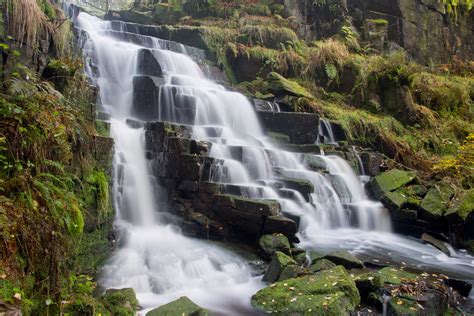 Hatch Brook Waterfall Brinscall Lancashire England A Photo On