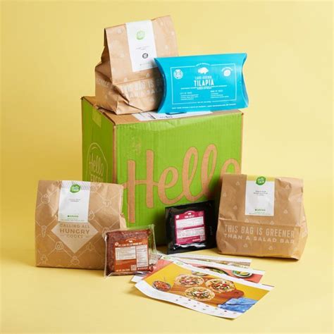 Get Your First Hello Fresh Box For 1095 Food Subscription Box