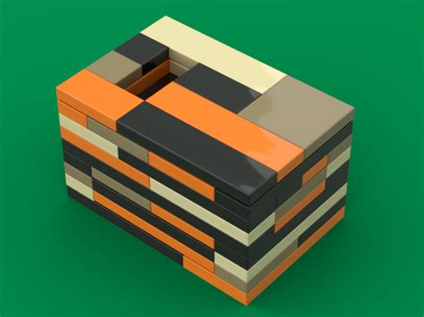 Lego Moc Bitesized Puzzle Box 7 By Gsabey08 Rebrickable Build With Lego