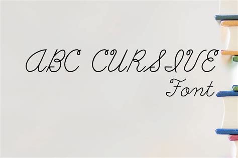 Abc Cursive Font Free Download