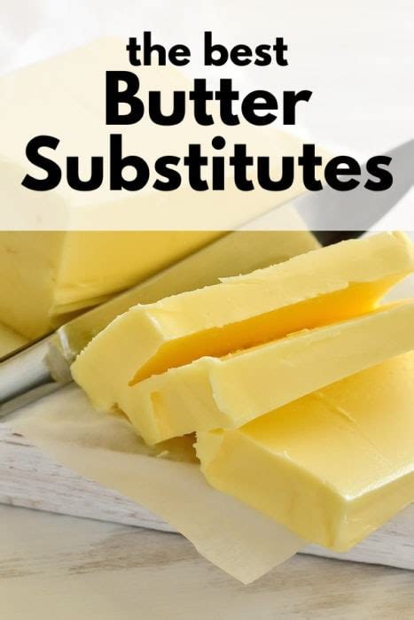 The Best Butter Substitutes Maebells
