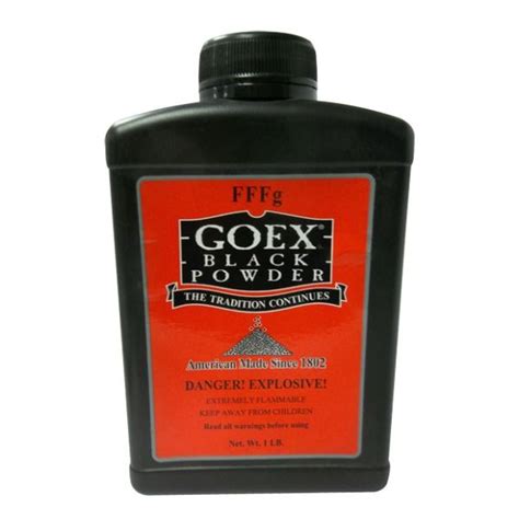 Goex Black Powder 1lb 3f Pistol 25cs Graf And Sons Powder Perfume