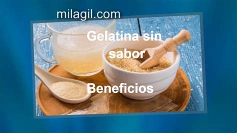 Gelatina Sem Sabor Beneficios