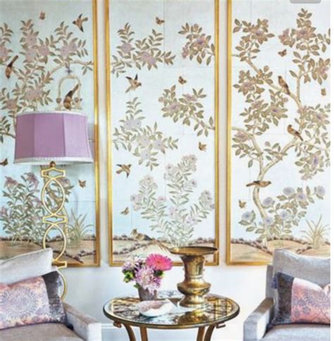 2016 abstract art design hd desktop wallpaper. Affordable hand-painted chinoiserie wallpaper panels from ...
