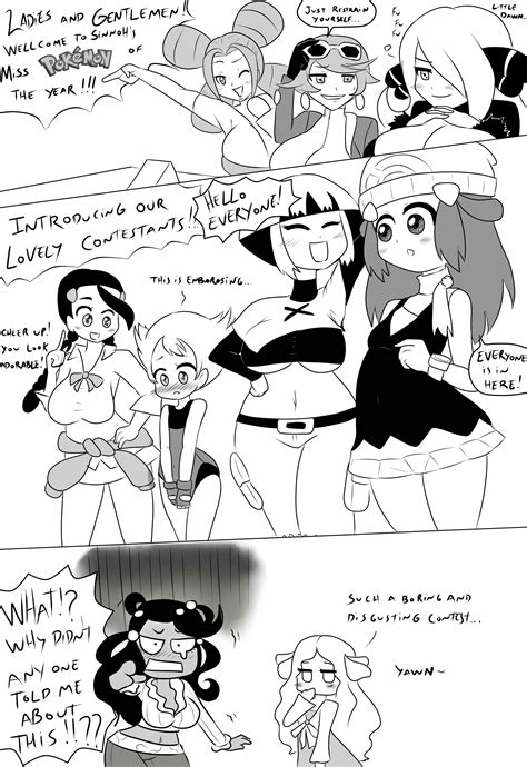 Rule Girls Argenta Pokemon Before Sex Black And White Blush