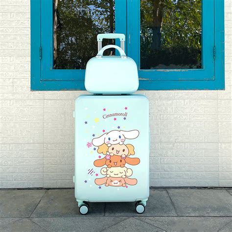 Cute Cinnamoroll Babycinnamoroll Luggage Cartoon Japanese Trolley Case