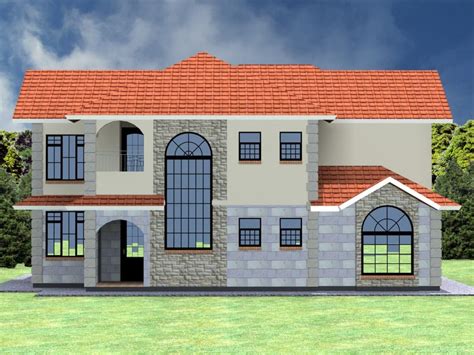 4 Bedroom Maisonette House Plans Kenya Hpd Consult