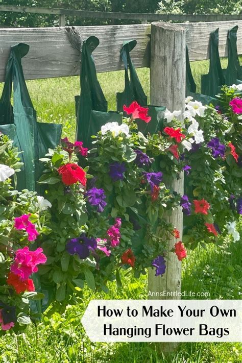 Hanging Flower Bags How To Plant Hanging Flower Bags Vertical 03 My