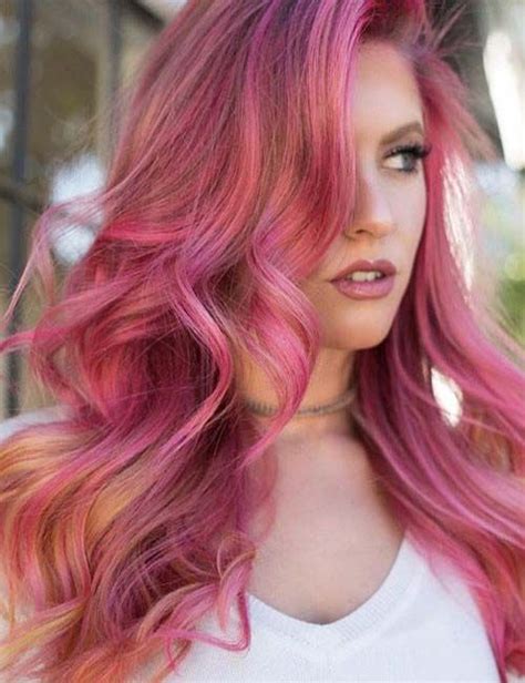 pink lemonade by eric vaughn haircolour hair color pink pink hair dye hair tips dyed pink