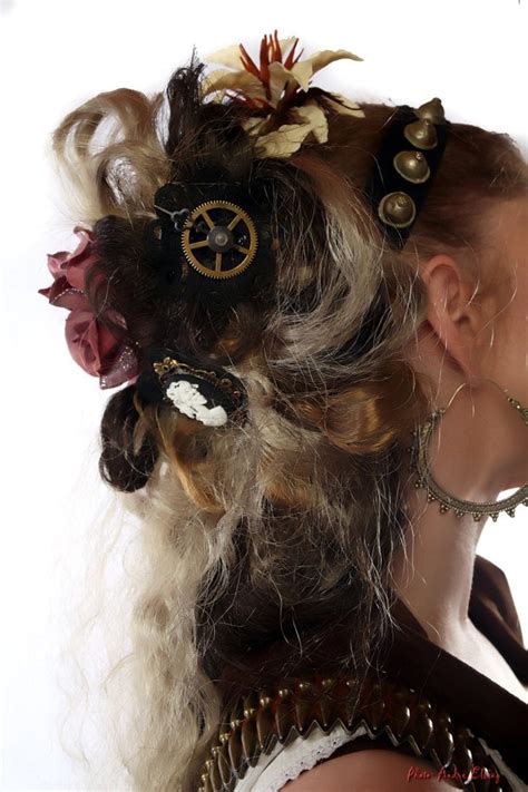 Steampunk hairstyles for short hair. 10+ images about Steampunk Hair & Makeup Inspiration on ...