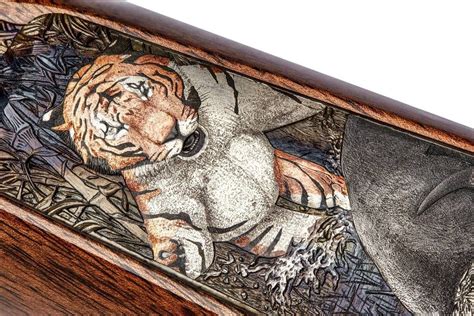 London Best Kumaon Engraved Bespoke Rifle By John Rigby And Co The