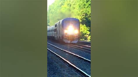 Fast Amtrak Train Meets Csx Dpu Youtube