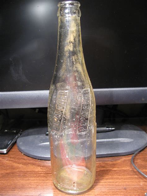 Because there made in such large quantities i doubt that 1 bottlel can be costed. Old Pepsi Bottle | Collectors Weekly