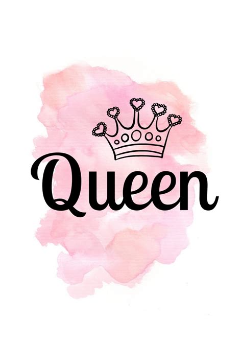 Free Download Queen Quote Aesthetic Iphone Wallpaper Girly Pink Queen
