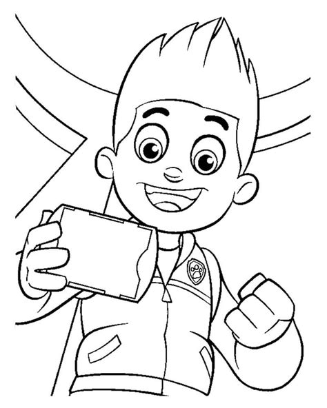 Ryder Paw Patrol 13 Coloring Page Free Printable Coloring Pages For Kids