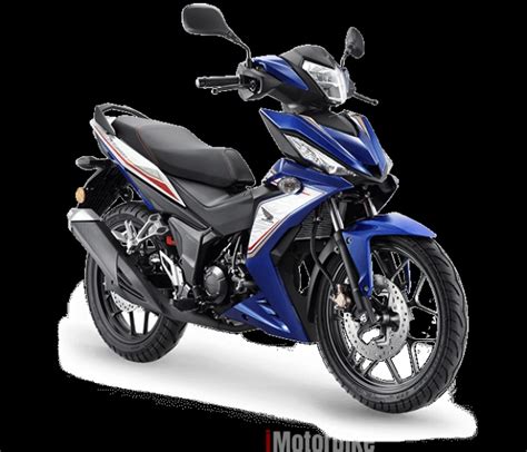On the new honda rs150r, the most noticeable redesigned rear fender replaces the old fender design. HONDA RS 150 (Blue) | New Motorcycles iMotorbike Malaysia