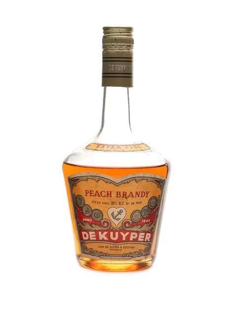 De Kuyper Peach Brandy Lot 23334 Buy Sell Liqueurs Online