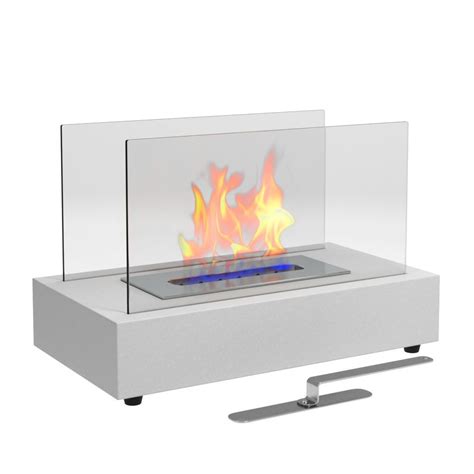 Moda Flame Vigo Ventless Table Top Ethanol Fireplace In Black N11 Free