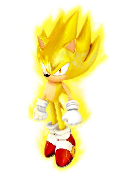 Super Sonic 7k Render By Nibroc Rock On Deviantart Sonic Sonic