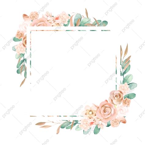 Elegant Wedding Invitation Hd Transparent Elegant Rectangle Frame