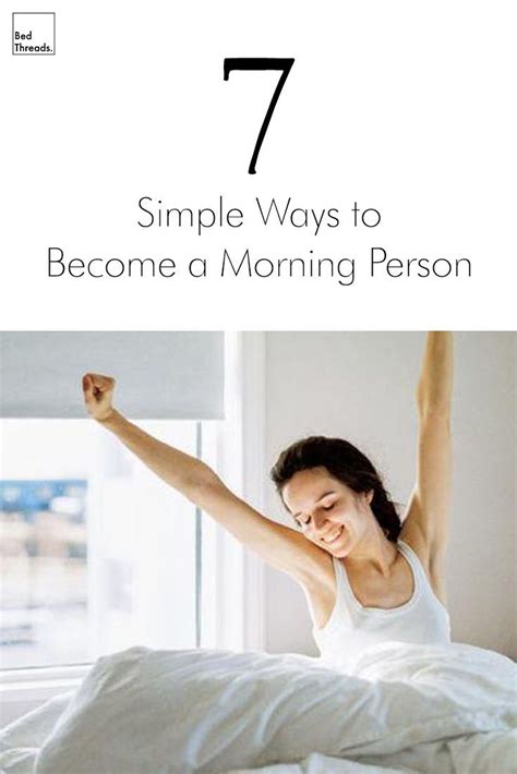 7 Surprisingly Simple Ways To Become A Morning Person How To Become