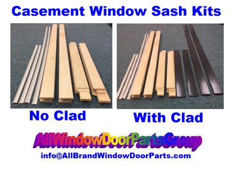 Casement Window Wood And Clad Sash Replacement Kits All Sizes All